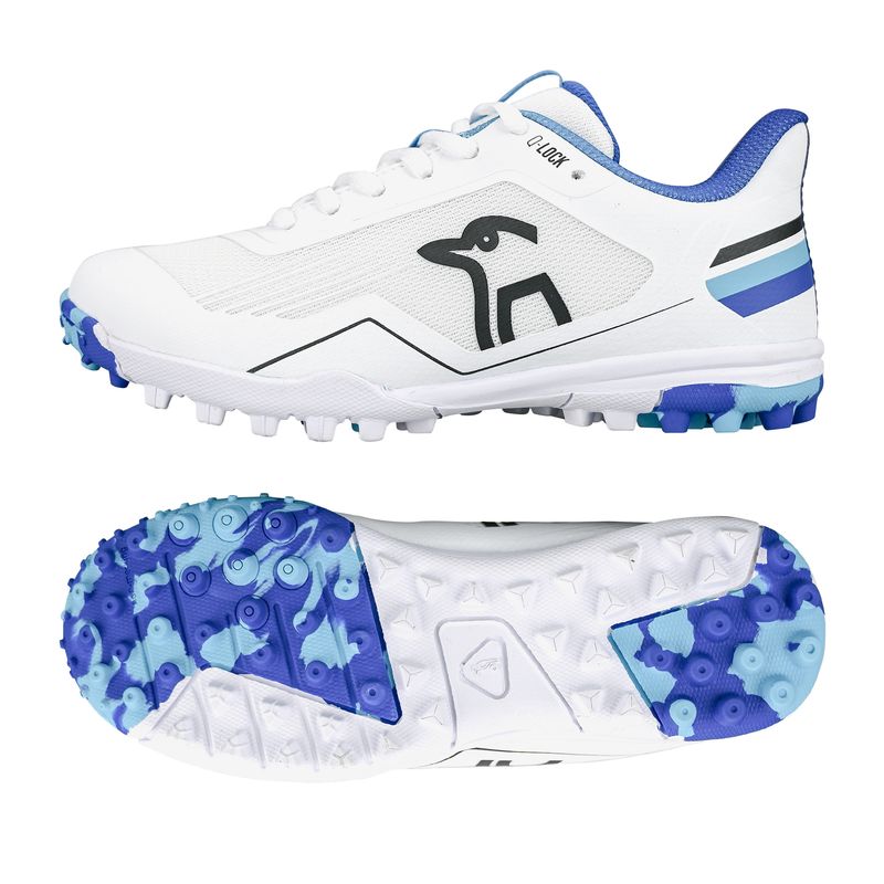 2025 Kookaburra KC 5.0 Rubber Blue/Sky Junior Cricket Shoes