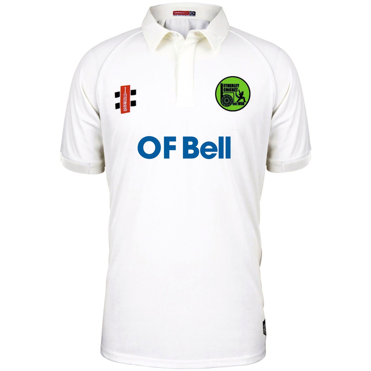 Etherley Matrix V2 Short Sleeve Cricket Shirt