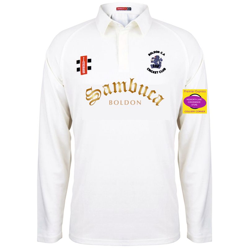 Boldon CA Matrix V2 Long Sleeve Cricket Shirt