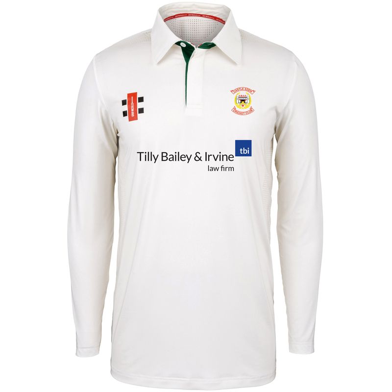 Castle Eden Pro Performance Long Sleeve Cricket Shirt Castle Eden Pro Performance Long Sleeve Cricket Shirt