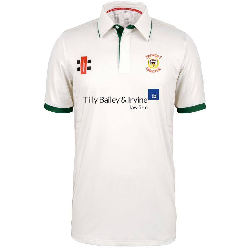 Castle Eden Pro Performance Short Sleeve Cricket Shirt