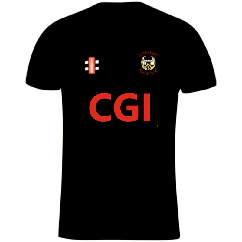 Castle Eden Senior Matrix Black Short Sleeve Training T Shirt Castle Eden Senior Matrix Black Short Sleeve Training T Shirt
