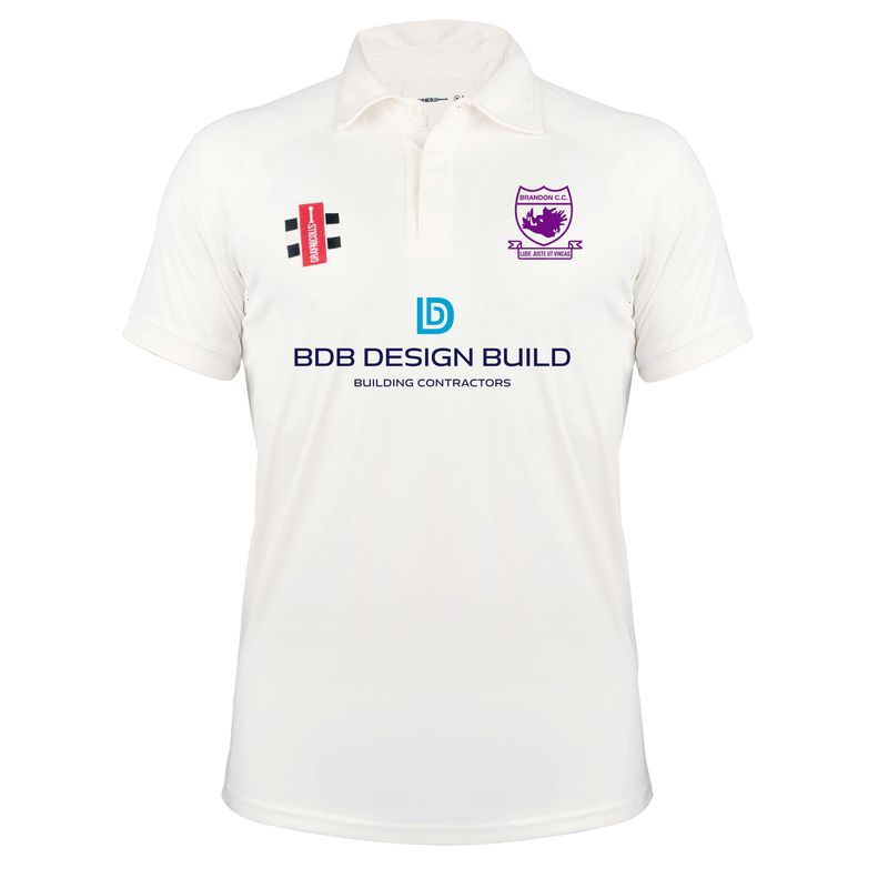 Brandon Pro Performance V3 Short Sleeve Cricket Shirt Brandon Pro Performance V3 Short Sleeve Cricket Shirt