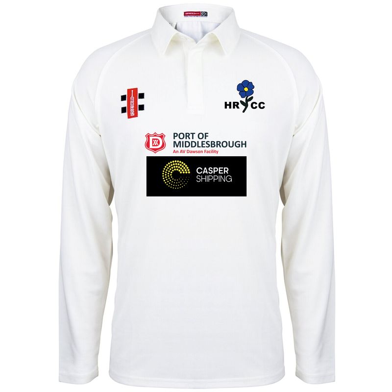 Hutton Rudby Matrix V2 Long Sleeve Cricket Shirt Hutton Rudby Matrix V2 Long Sleeve Cricket Shirt