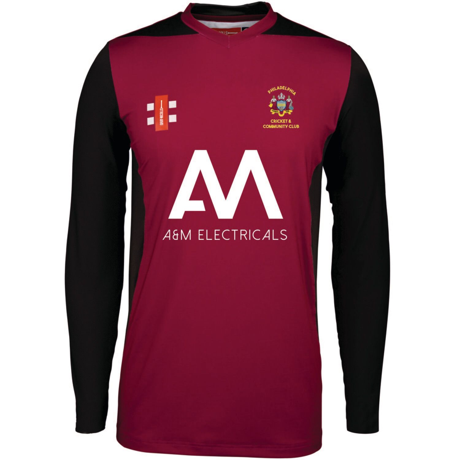 Philadelphia T20 Long Sleeve Shirt Seniors Philadelphia T20 Long Sleeve Shirt Seniors