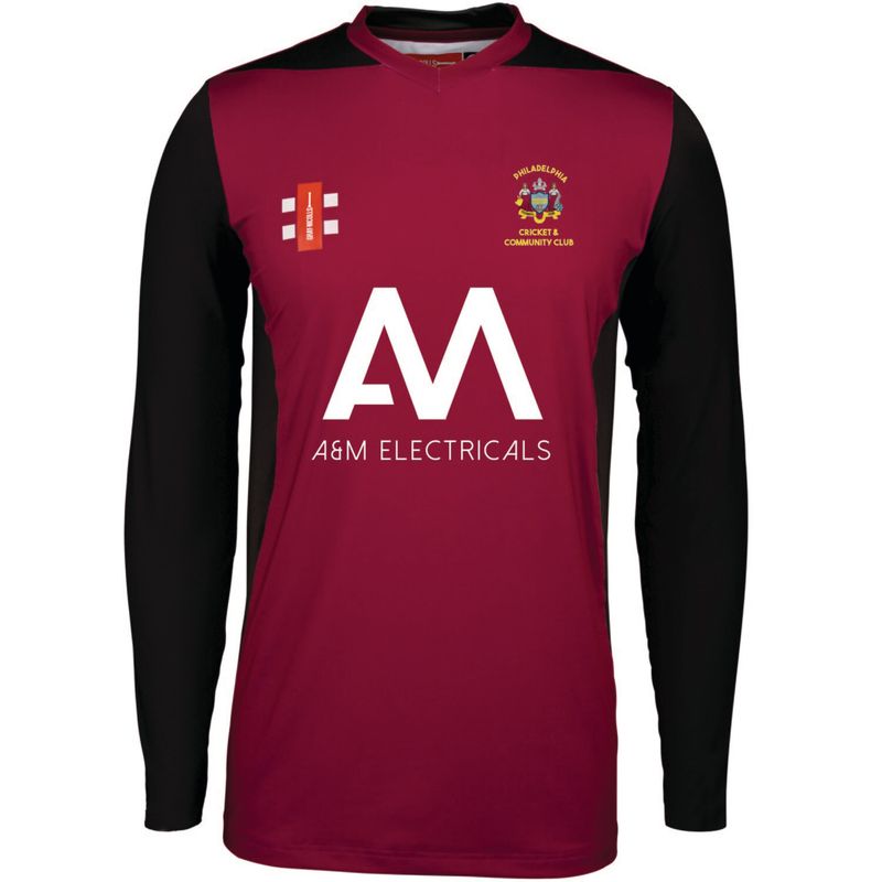 Philadelphia T20 Long Sleeve Shirt Seniors Philadelphia T20 Long Sleeve Shirt Seniors