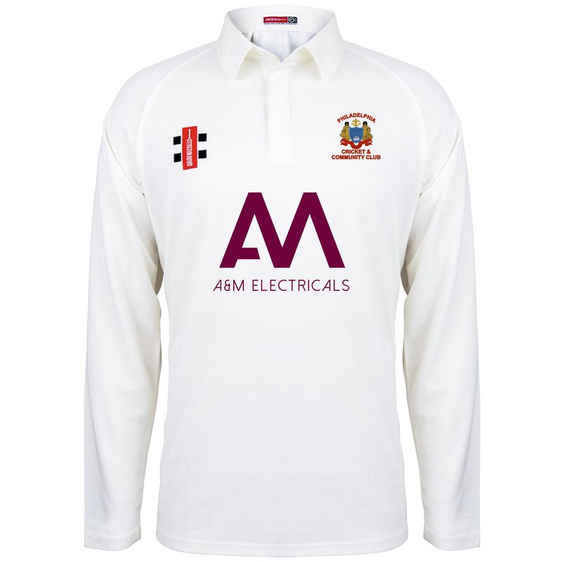 Philadelphia Matrix V2 Long Sleeve Cricket Shirt Adult Philadelphia Matrix V2 Long Sleeve Cricket Shirt Adult