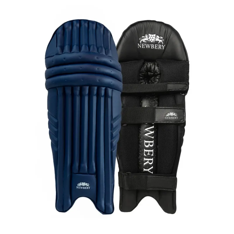 2025 Newbery Cricket Player Navy Ambi Batting Pads 2025 Newbery Cricket Player Navy Ambi Batting Pads