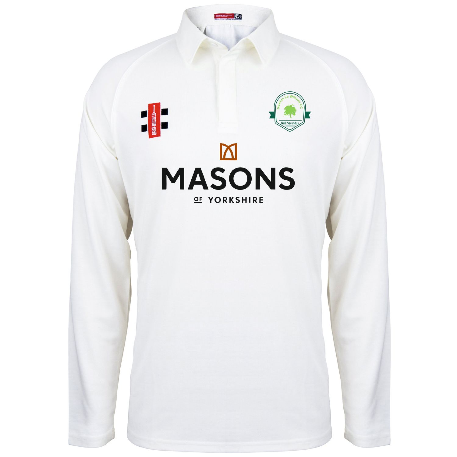 Newton-le-Willows Matrix Long Sleeve Cricket Shirt Newton-le-Willows Matrix Long Sleeve Cricket Shirt