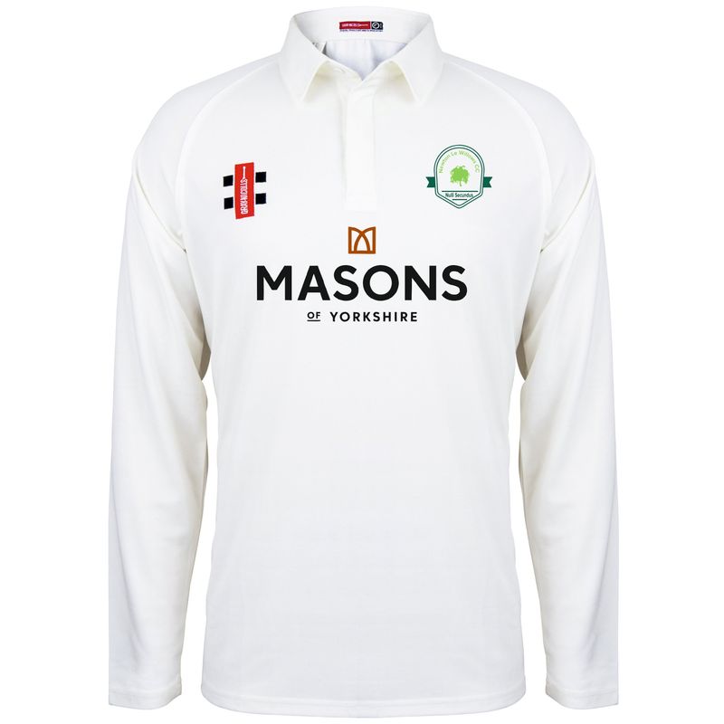 Newton-le-Willows Matrix Long Sleeve Cricket Shirt Newton-le-Willows Matrix Long Sleeve Cricket Shirt