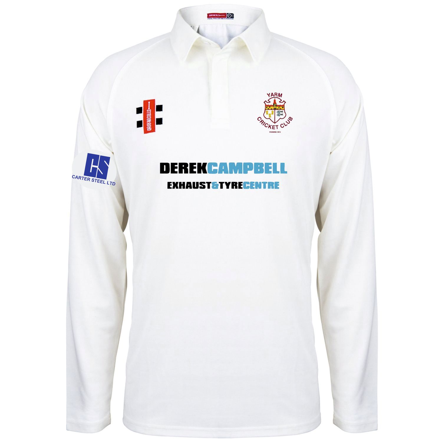 Yarm CC Matrix V2 Long Sleeve Cricket Shirt Yarm CC Matrix V2 Long Sleeve Cricket Shirt