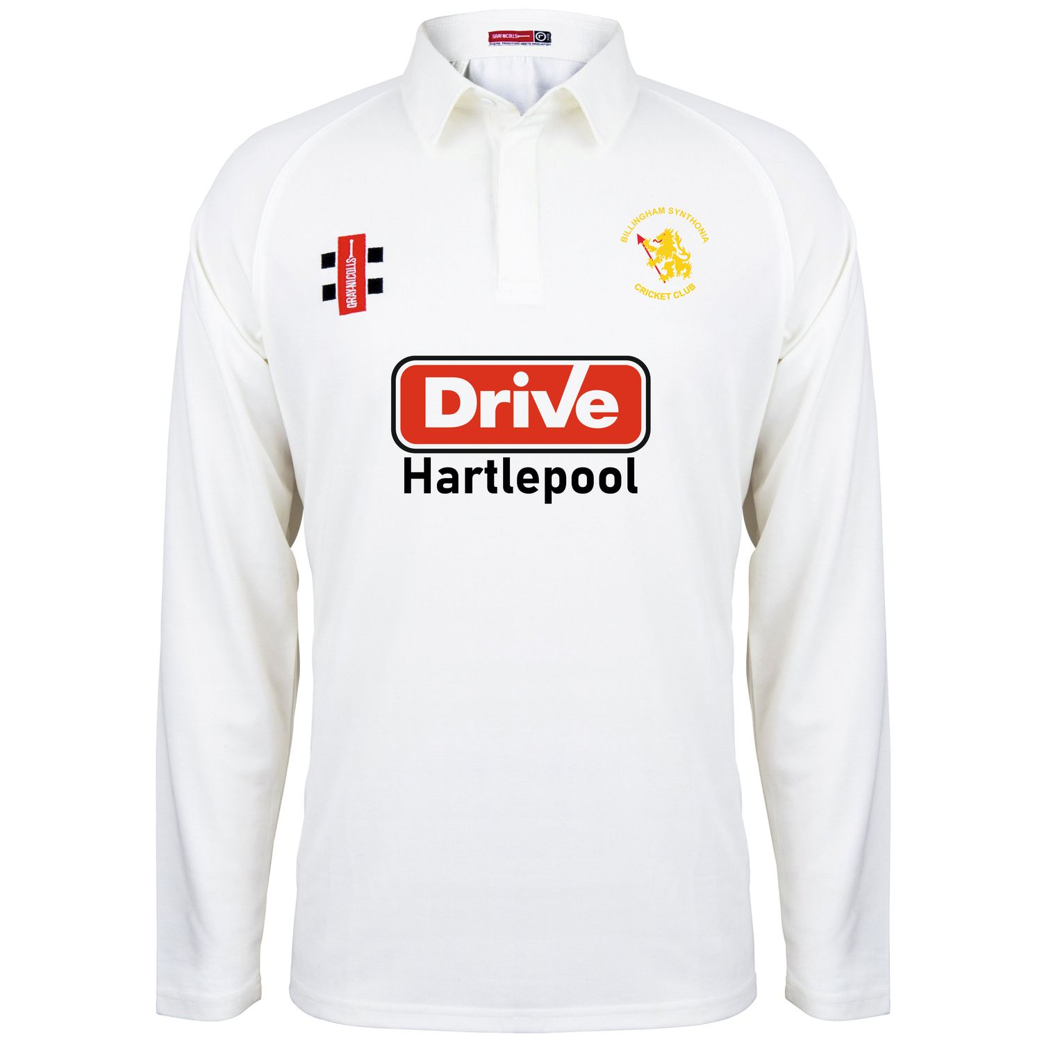 Billingham Synthonia Matrix V2 Long Sleeve Cricket Shirt
