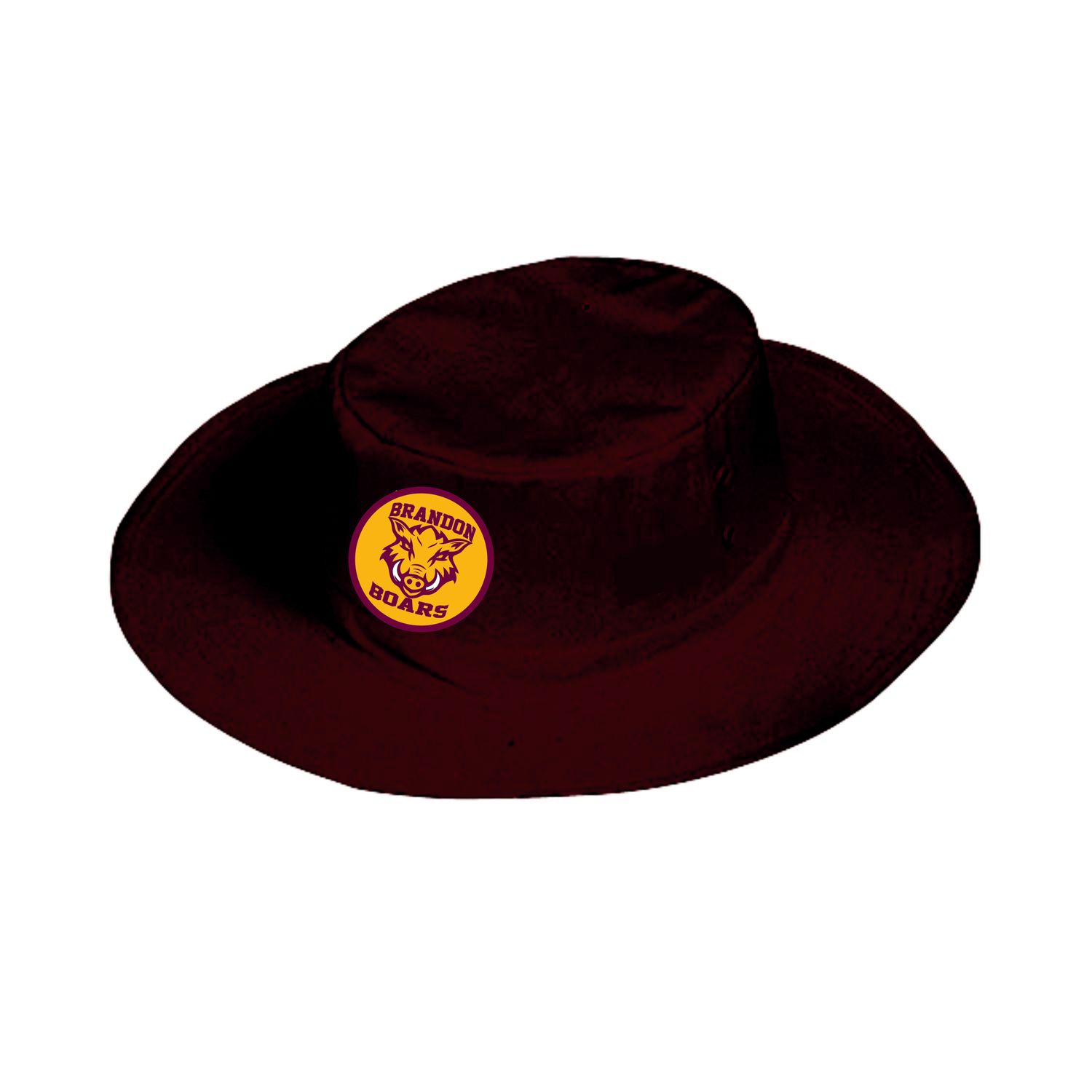 Brandon Juniors Maroon Sunhat Brandon Juniors Maroon Sunhat