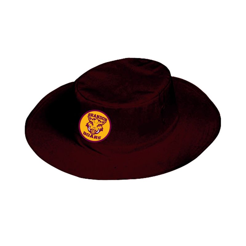 Brandon Juniors Maroon Sunhat Brandon Juniors Maroon Sunhat