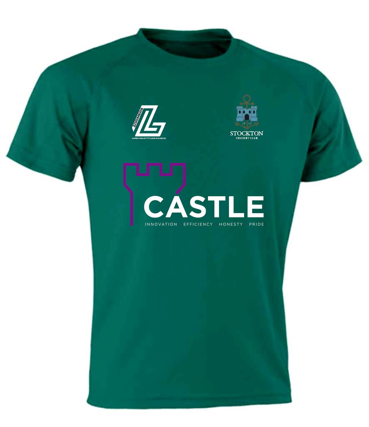 Stockton Juniors Lorimers Short Sleeve Training T Shirt