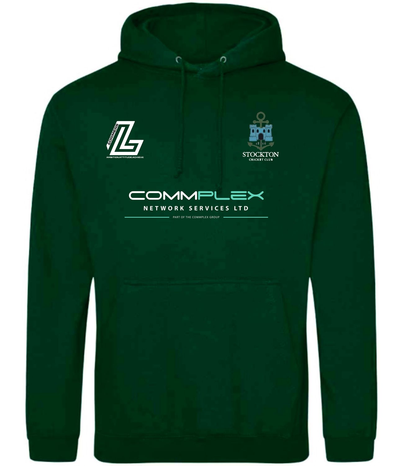 Stockton Seniors Lorimers Hooded Top Stockton Seniors Lorimers Hooded Top