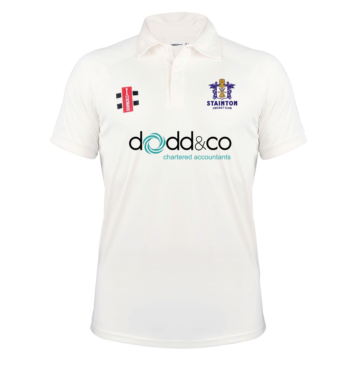 Stainton Pro Performance V3 Short Sleeve Cricket Shirt Stainton Pro Performance V3 Short Sleeve Cricket Shirt