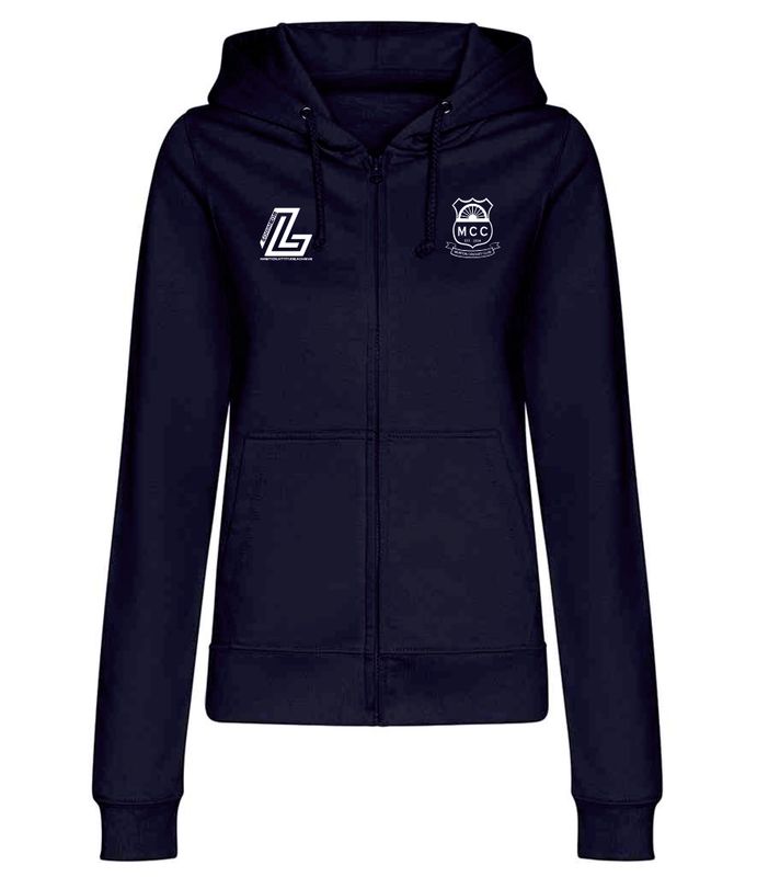 Murton Lorimers Navy Women's Full Zip Hooded Top Murton Lorimers Navy Women's Full Zip Hooded Top
