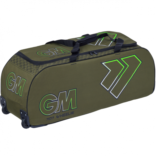 2025 Gunn & Moore 707 Khaki Wheelie Bag - Size - 90cm x 32cm x 32cm