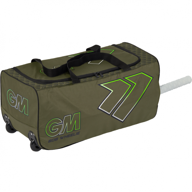 2025 Gunn & Moore 606 Khaki Junior Wheelie Bag 70cm x 32cm x 30cm