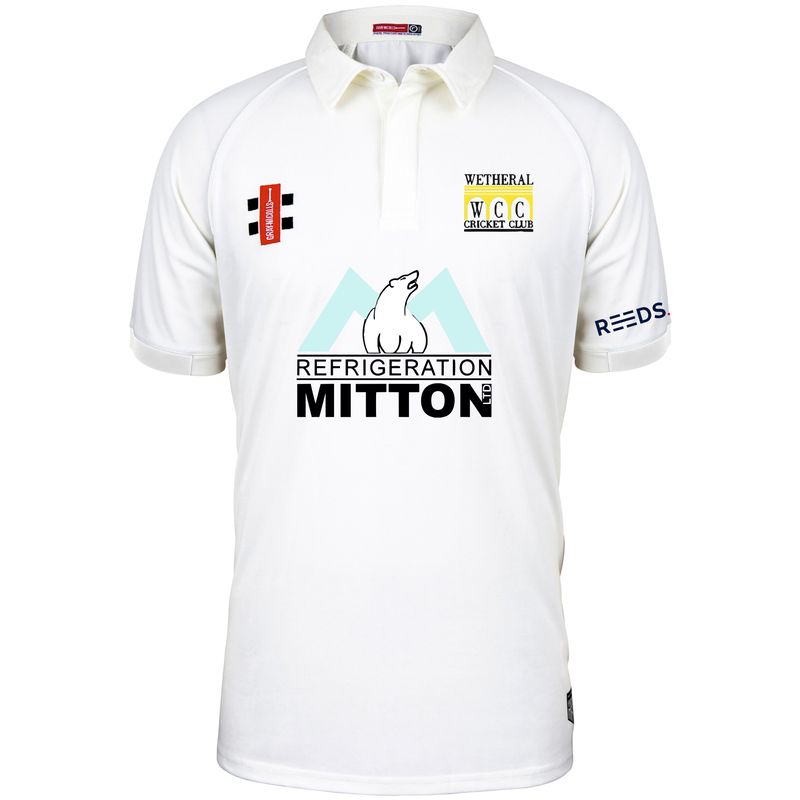 Wetheral Matrix V2 Short Sleeve Cricket Shirt Wetheral Matrix V2 Short Sleeve Cricket Shirt