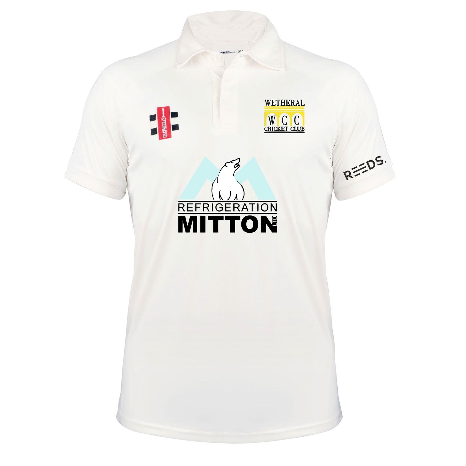 Wetheral Pro Performance V3 Short Sleeve Cricket Shirt Adult