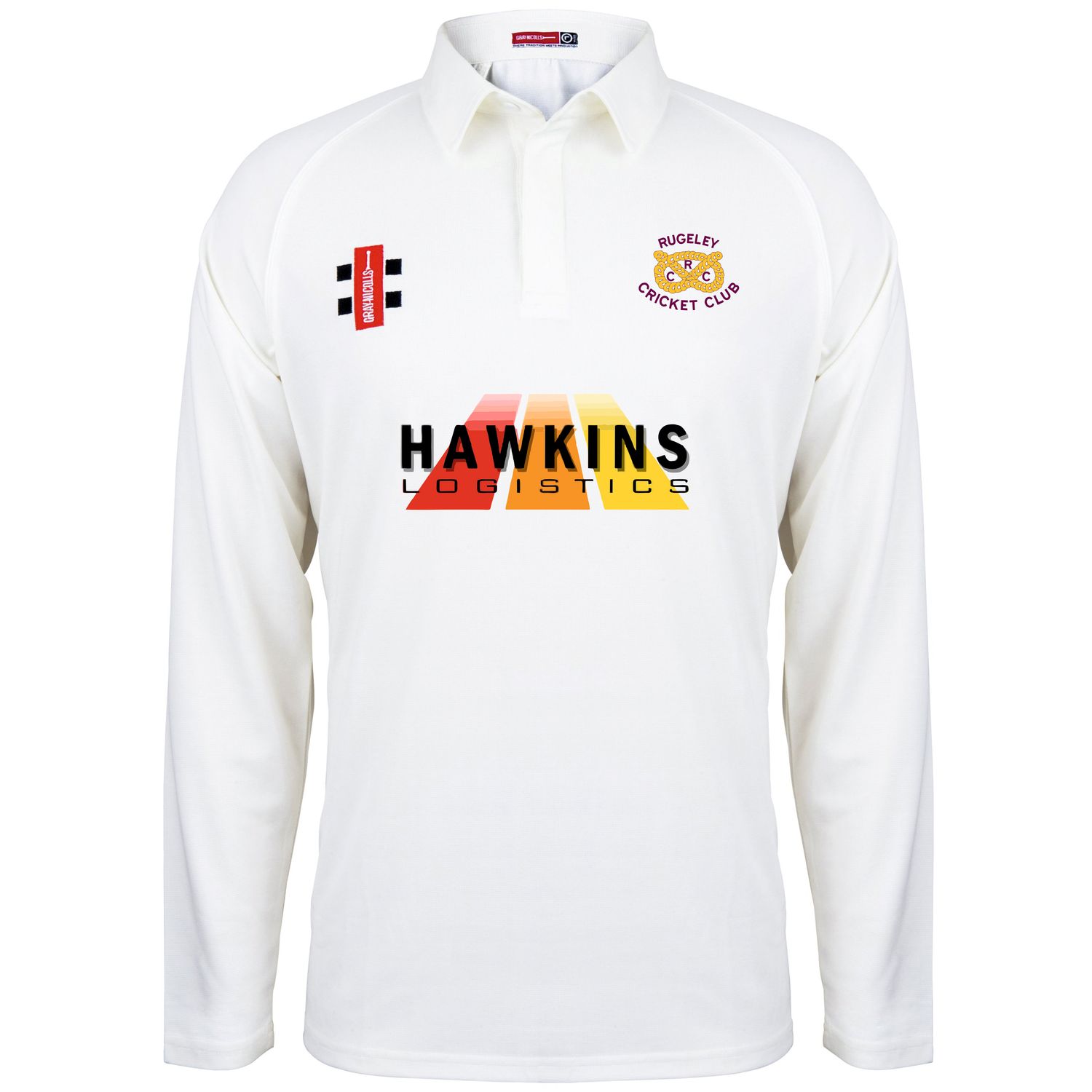 Rugeley Matrix V2 Long Sleeve Cricket Shirt Rugeley Matrix V2 Long Sleeve Cricket Shirt