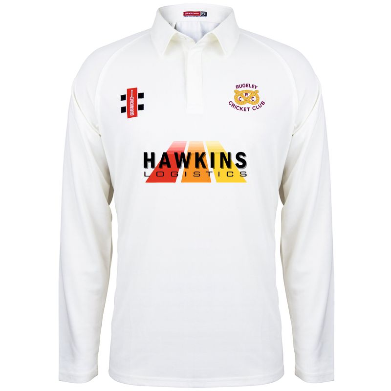 Rugeley Matrix V2 Long Sleeve Cricket Shirt Rugeley Matrix V2 Long Sleeve Cricket Shirt