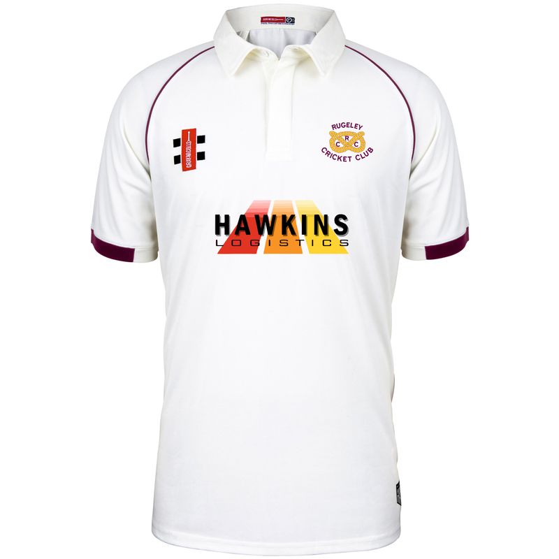 Rugeley Matrix V2 Short Sleeve Cricket Shirt Rugeley Matrix V2 Short Sleeve Cricket Shirt