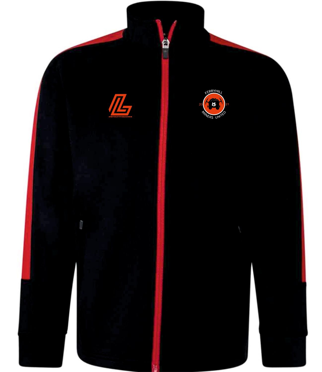 Ferryhill Miners United Full Zip Tracksuit Top Ferryhill Miners United Full Zip Tracksuit Top
