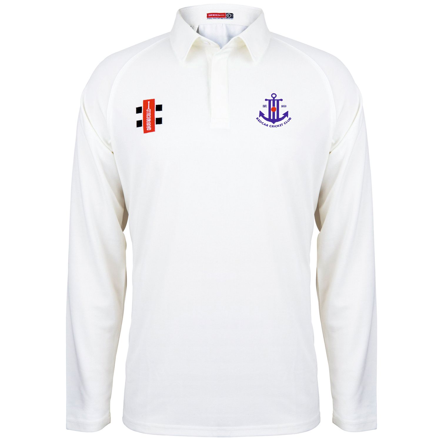 Redcar Matrix V2 Long Sleeve Cricket Shirt Redcar Matrix V2 Long Sleeve Cricket Shirt