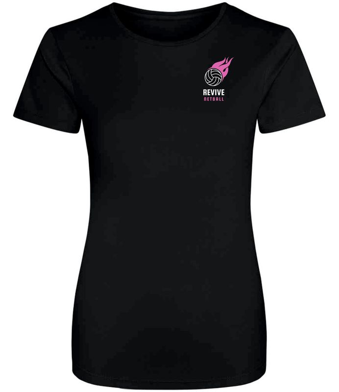 Revive Netball Black Ladies Training Top