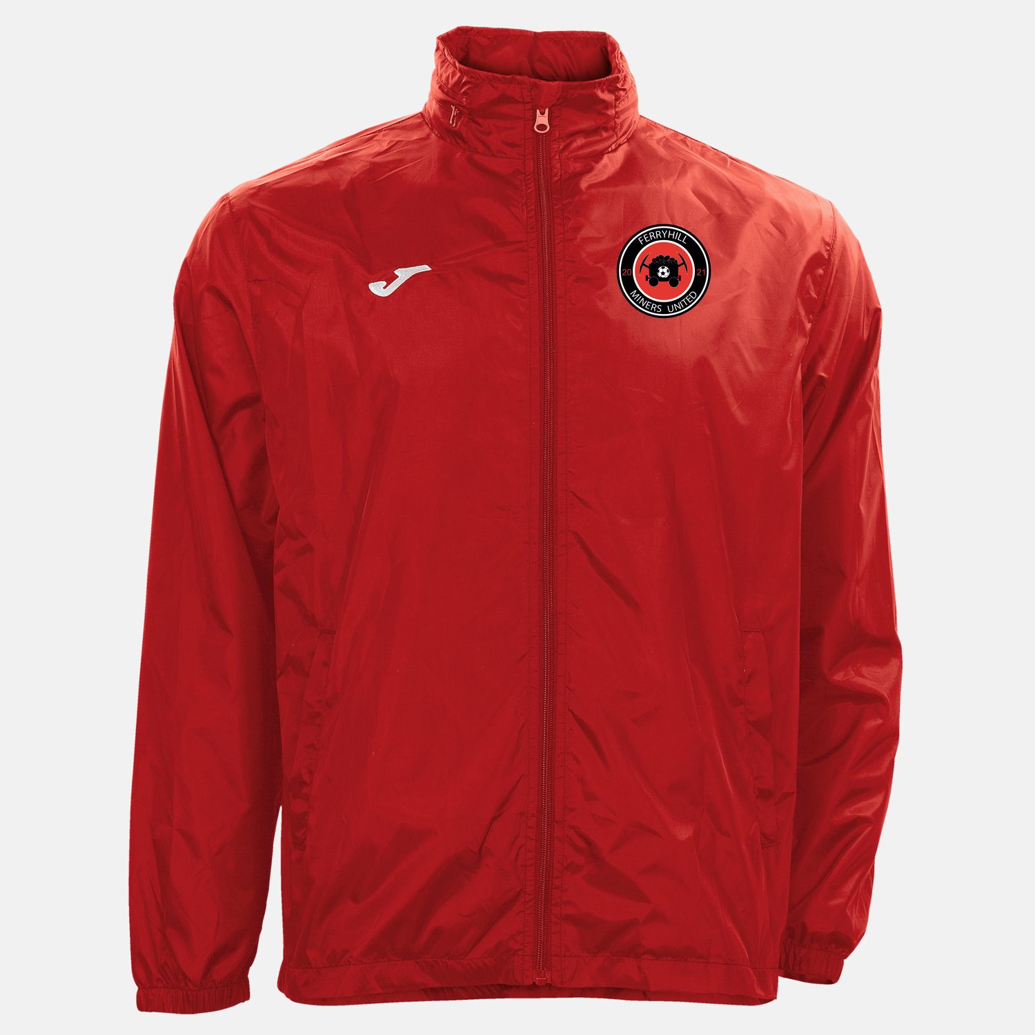 Ferryhill Miners United Full Zip Joma Rain Jacket Ferryhill Miners United Full Zip Joma Rain Jacket