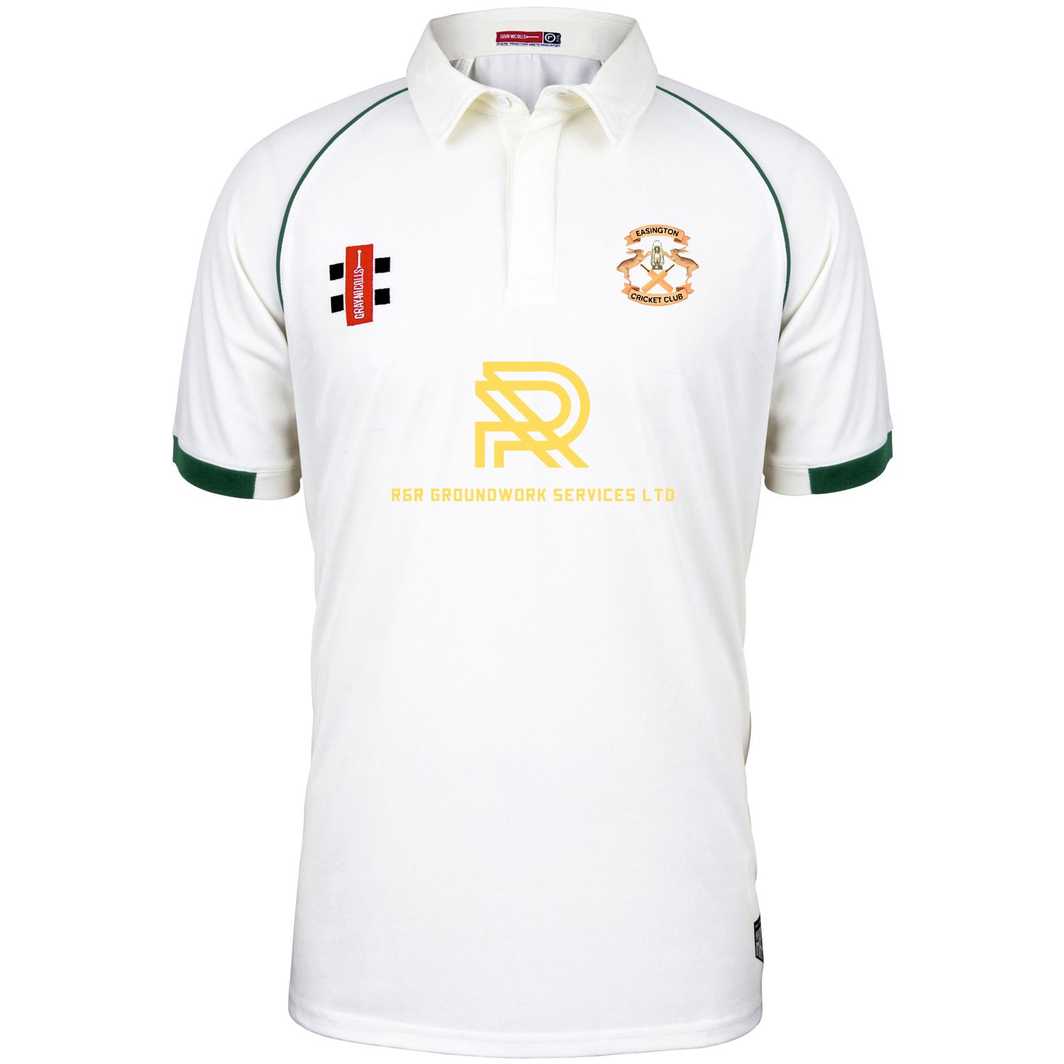 Easington Matrix V2 Short Sleeve Cricket Shirt Adult