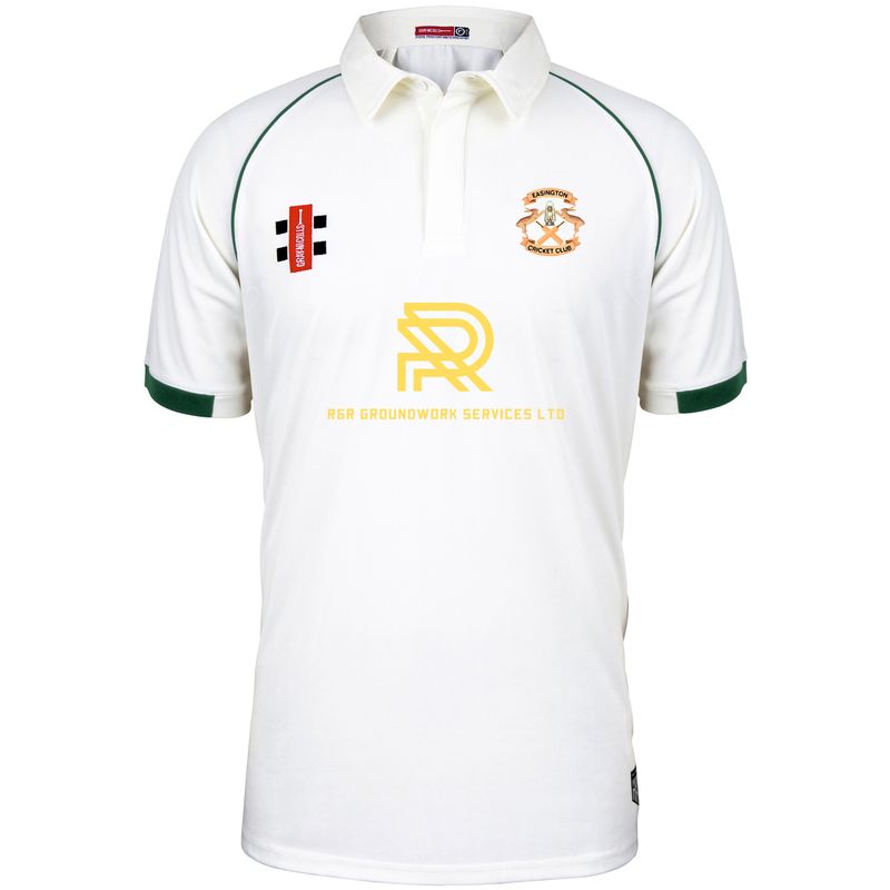 Easington Matrix V2 Short Sleeve Cricket Shirt Adult