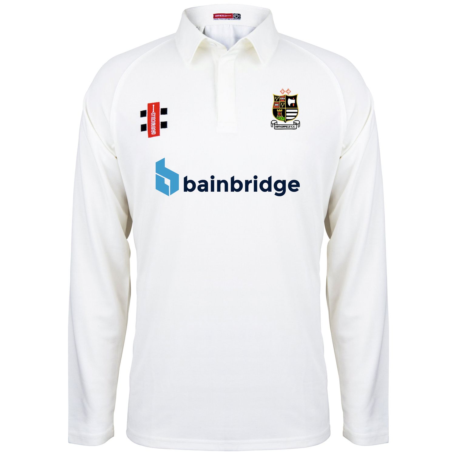 Netherfield Matrix V2 Long Sleeve Cricket Shirt Netherfield Matrix V2 Long Sleeve Cricket Shirt