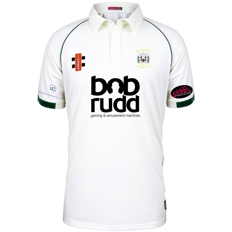Backworth Matrix V2 Short Sleeve Cricket Shirt
