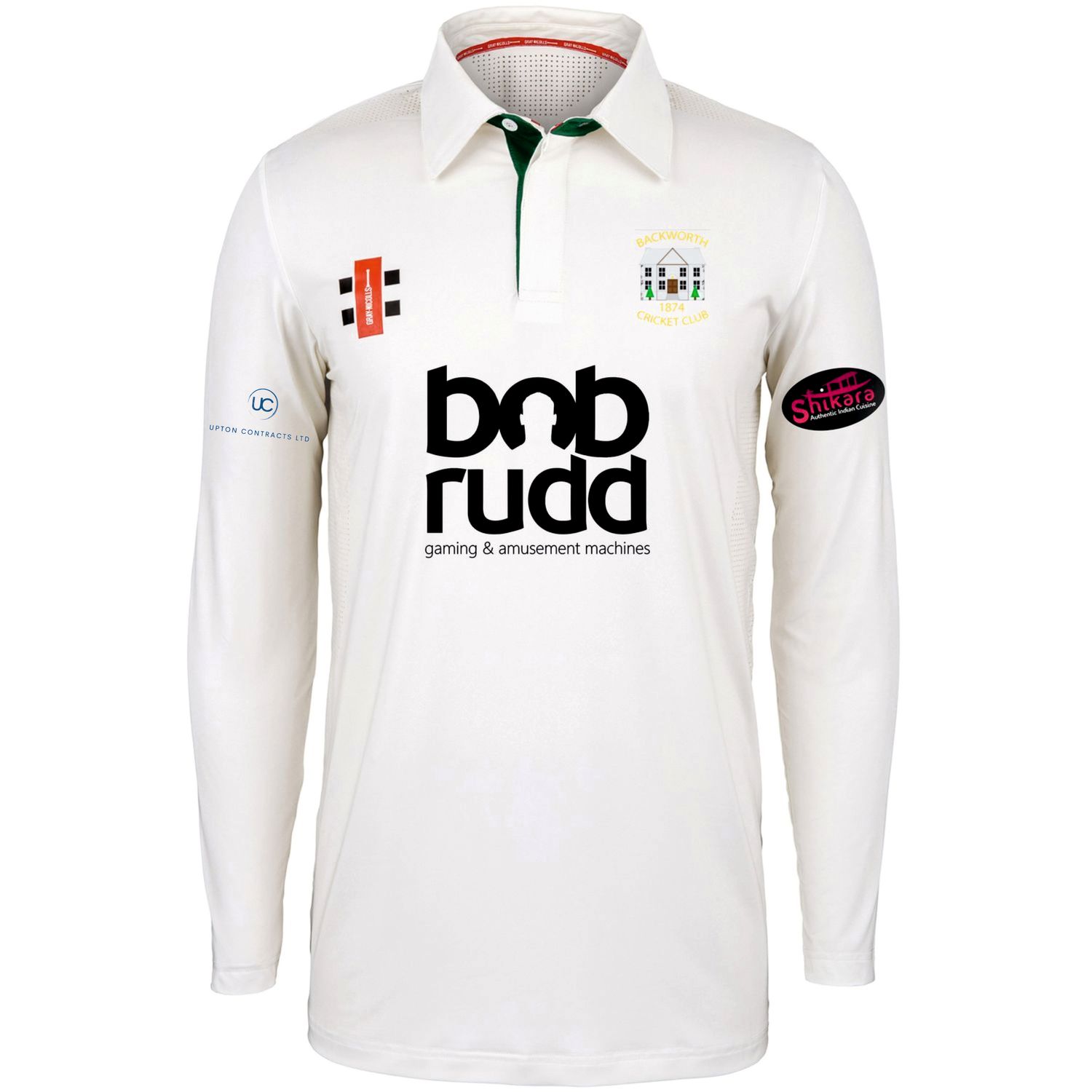 Backworth Pro Performance Cricket Shirt Long Sleeve