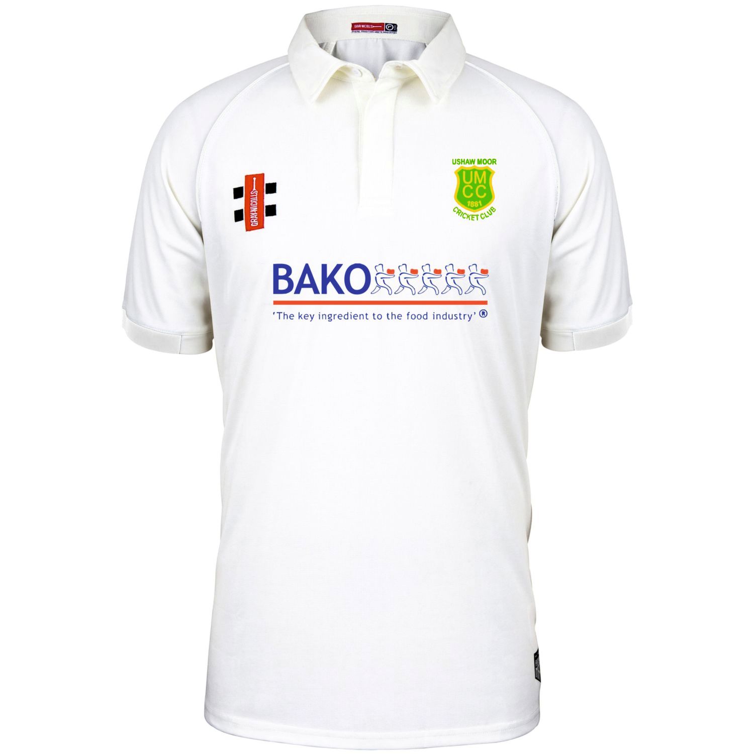 Ushaw Moor Matrix V2 Short Sleeve Cricket Shirt