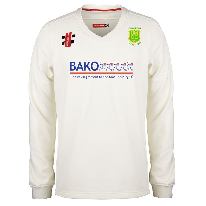 Ushaw Moor Pro Performance Long Sleeve Sweater