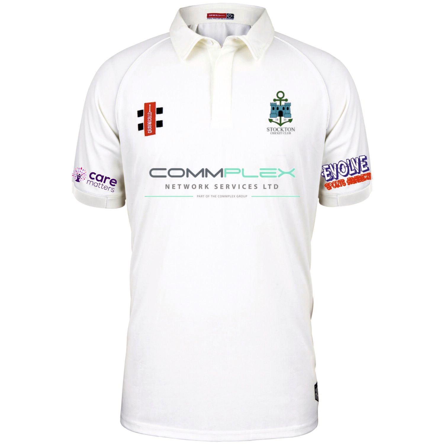 Stockton Matrix V2 Short Sleeve Cricket Shirt Stockton Matrix V2 Short Sleeve Cricket Shirt