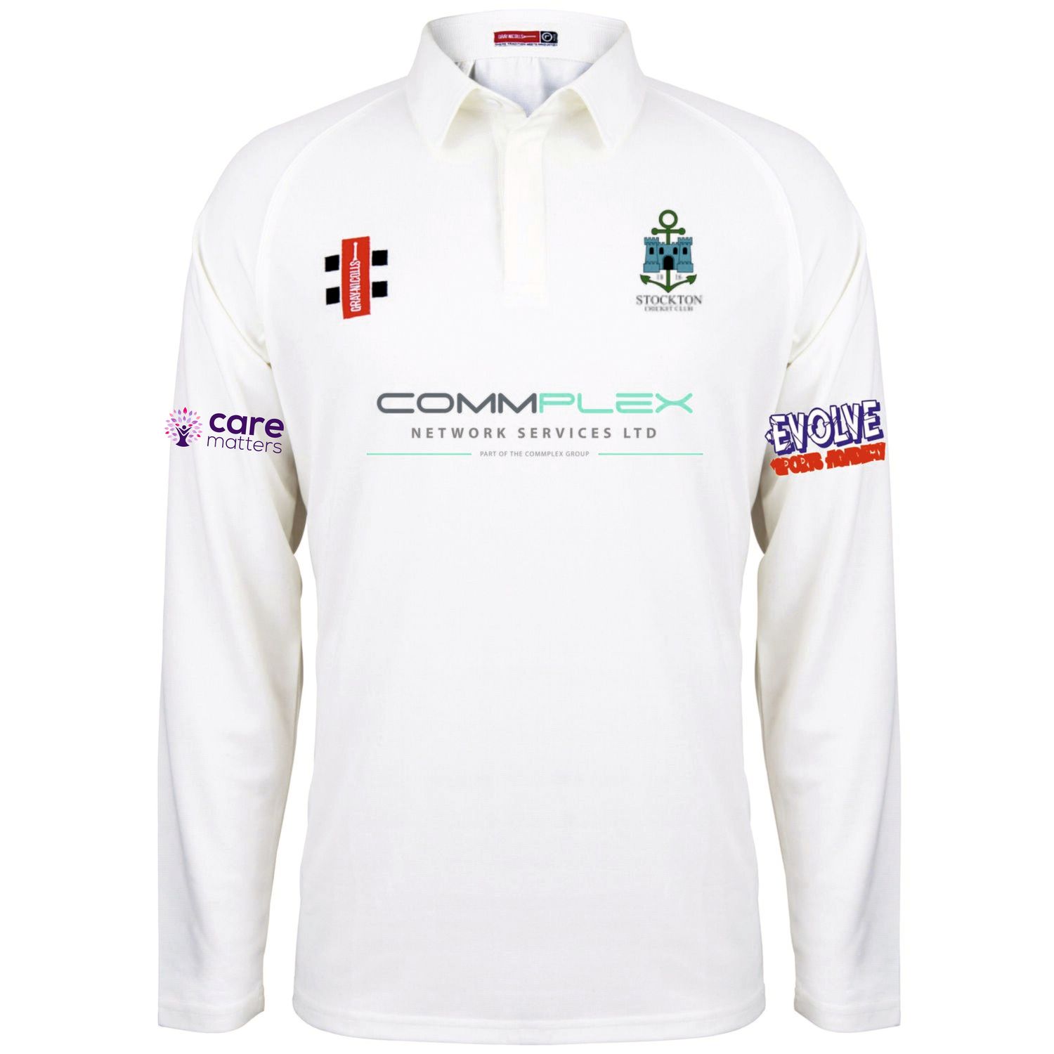 Stockton Matrix V2 Long Sleeve Cricket Shirt Stockton Matrix V2 Long Sleeve Cricket Shirt