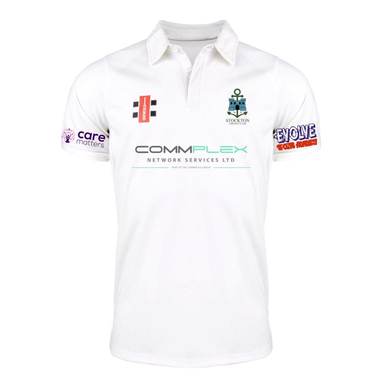 Stockton Pro Performance V3 Short Sleeve Cricket Shirt Stockton Pro Performance V3 Short Sleeve Cricket Shirt