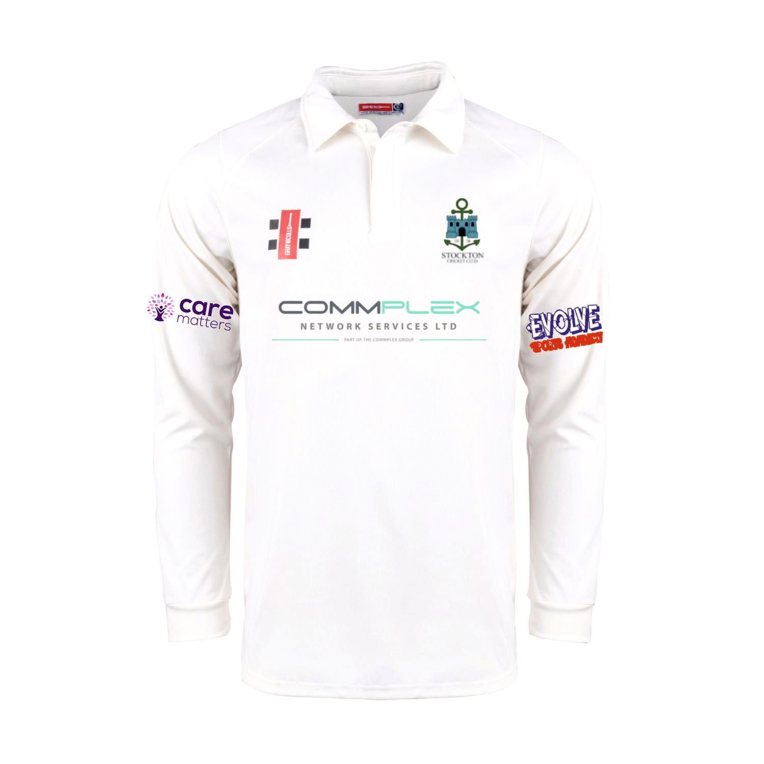 Stockton Pro Performance V2 Long Sleeve Cricket Shirt Stockton Pro Performance V2 Long Sleeve Cricket Shirt