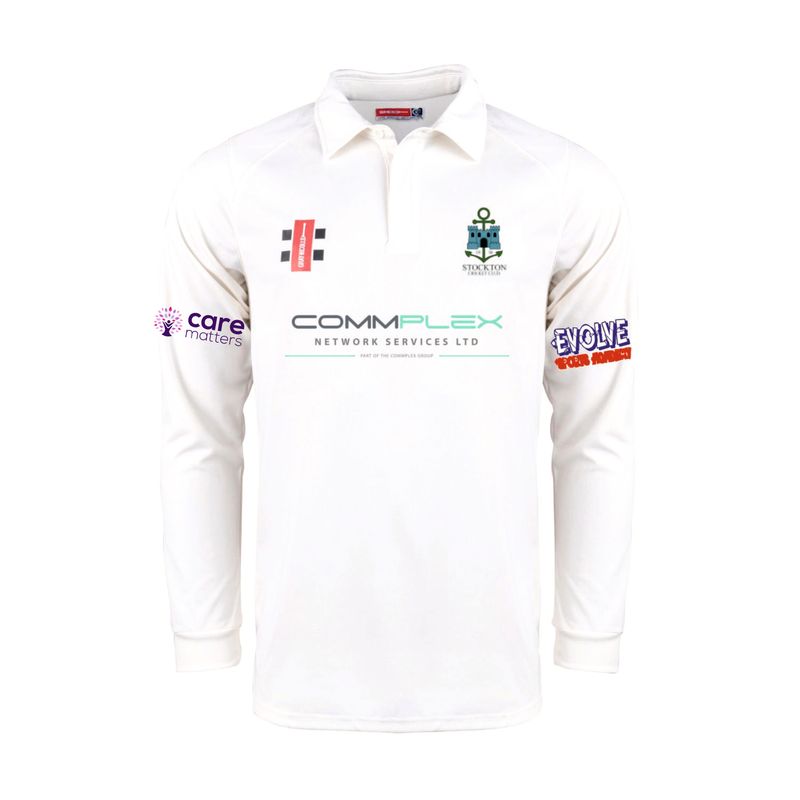 Stockton Pro Performance V2 Long Sleeve Cricket Shirt Stockton Pro Performance V2 Long Sleeve Cricket Shirt