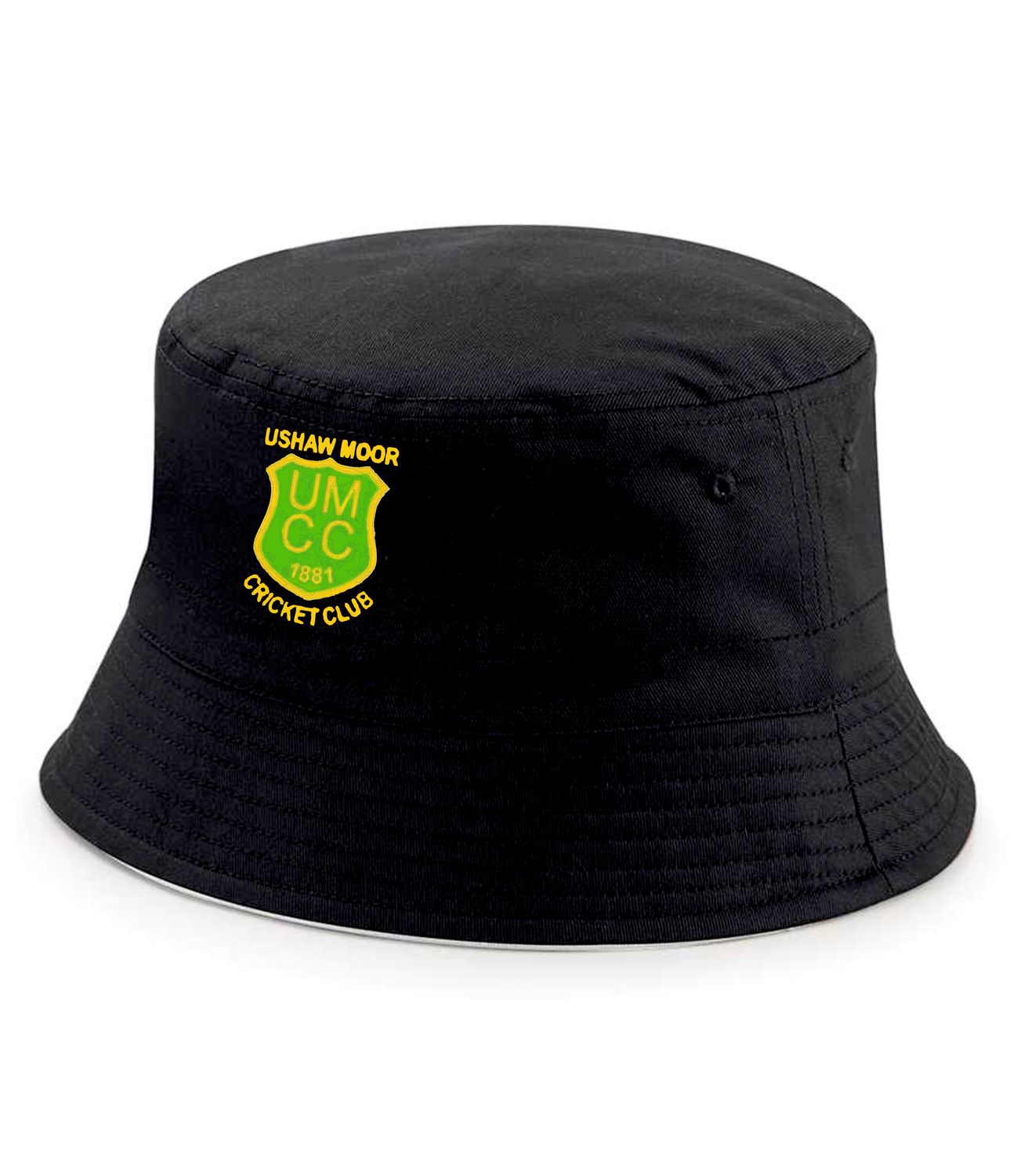Ushaw Moor Black Bucket Hat