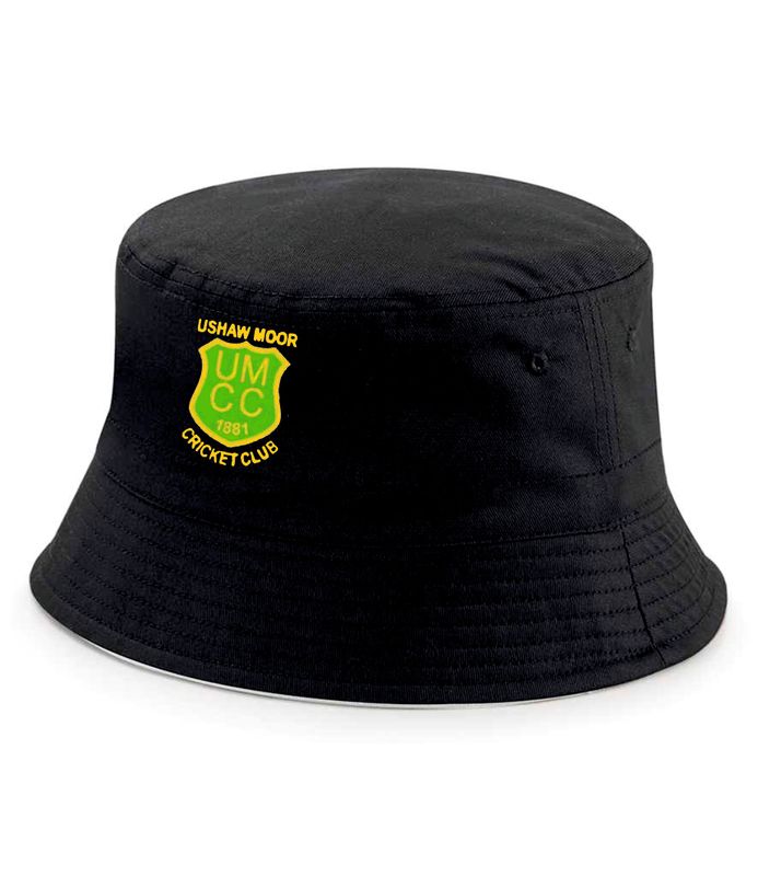 Ushaw Moor Black Bucket Hat