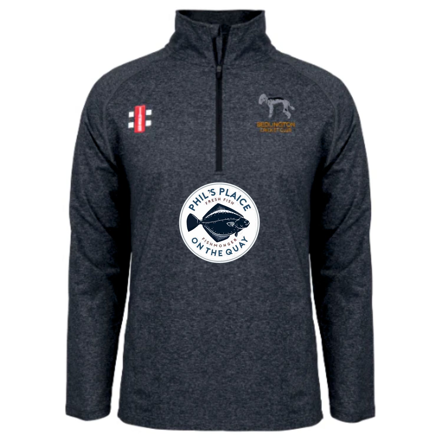 Bedlington SENIORS Velocity Mid Layer 1/4 Zip Top