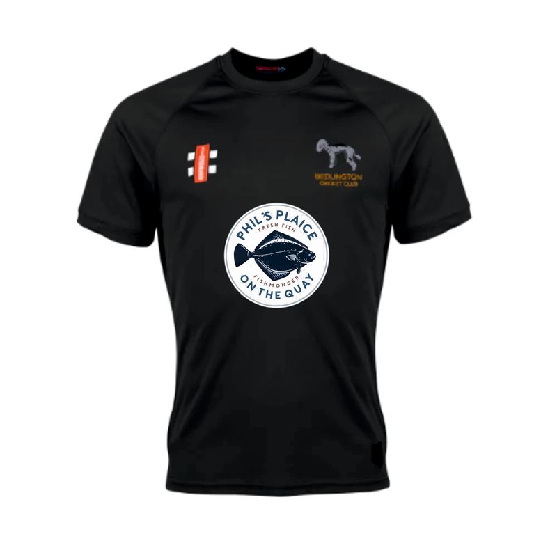 Bedlington SENIORS Matrix Black Short Sleeve T Shirt