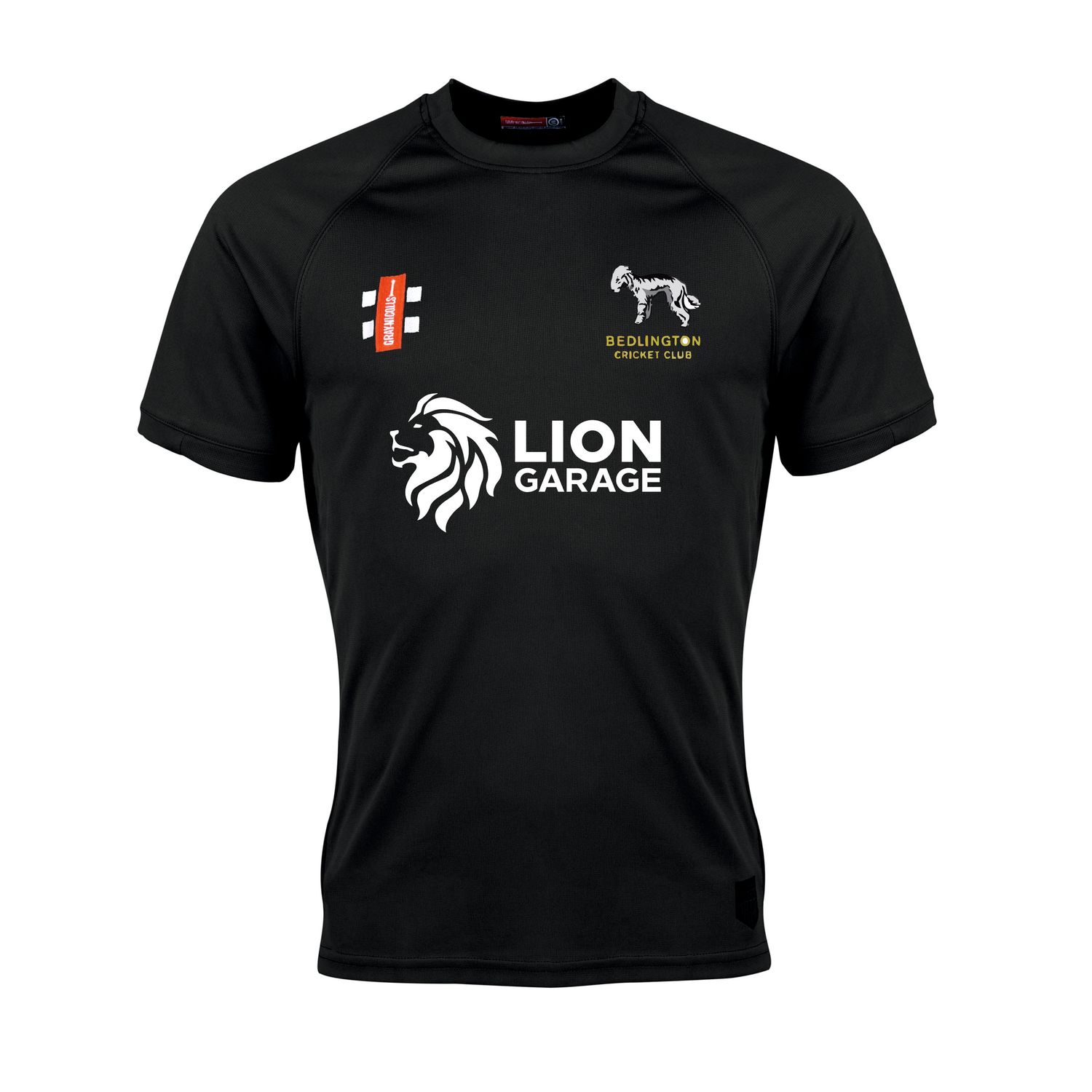 Bedlington JUNIORS Matrix Black Short Sleeve T Shirt